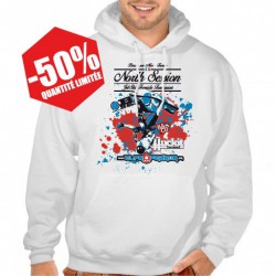 NORTH SESSION WHITE HOODIE