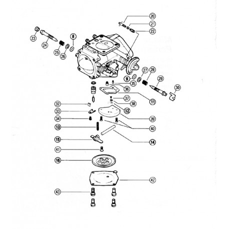 REPLACEMENT PARTS FOR MIKUNI CARB