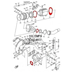 KIT JOINTS ECHAPPEMENT ORIGINE YAM 760